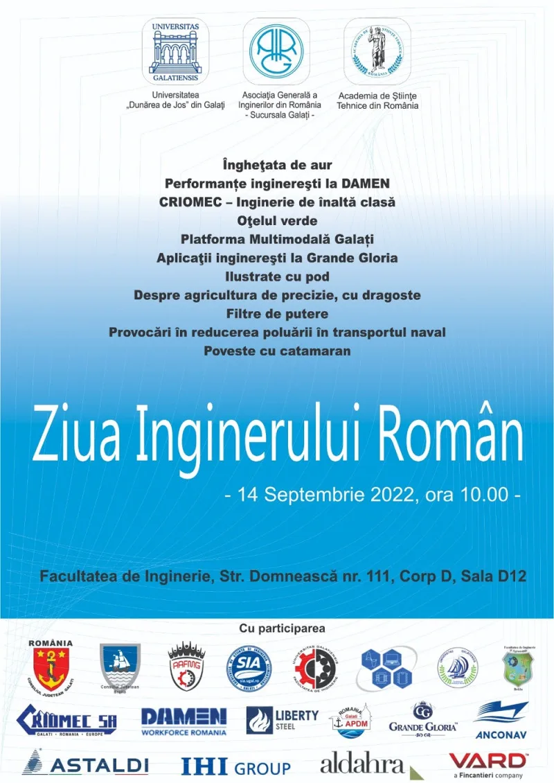 Ziua Inginerului Român sărbătorită la UDJG