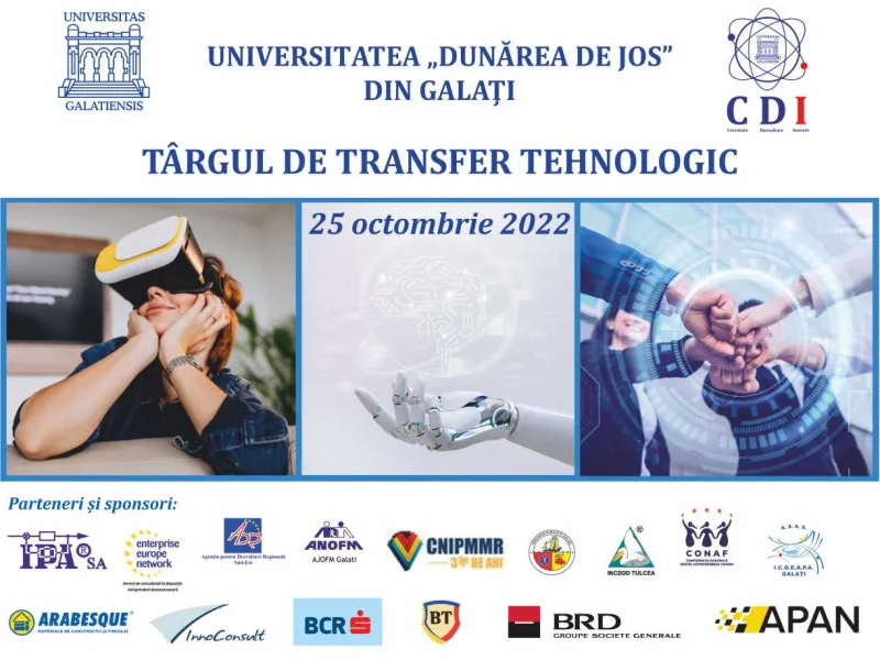 Târgul de Transfer Tehnologic UDJG 2022