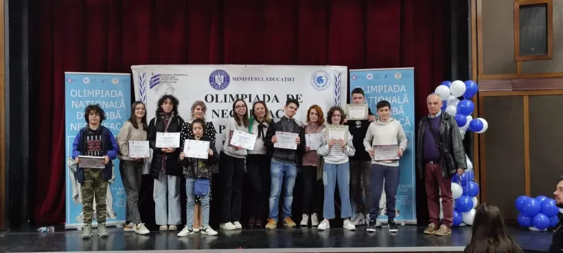 Șase premii speciale și două mențiuni, pentru olimpicii gălățeni de la neogreacă