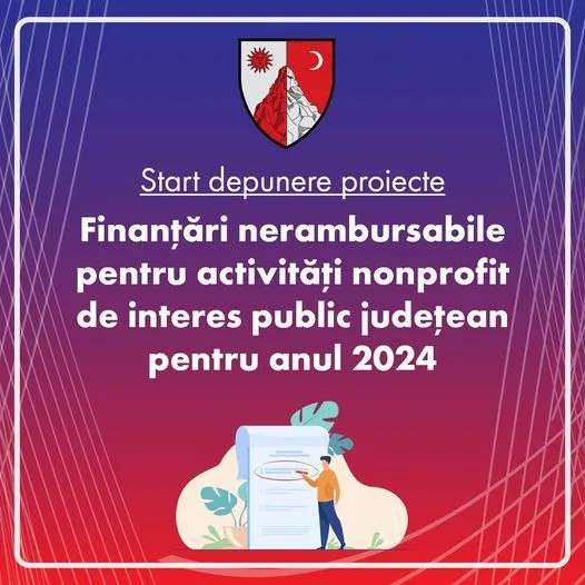 Start depunere proiecte pentru finanțări nerambursabile- Legea nr. 350/2005