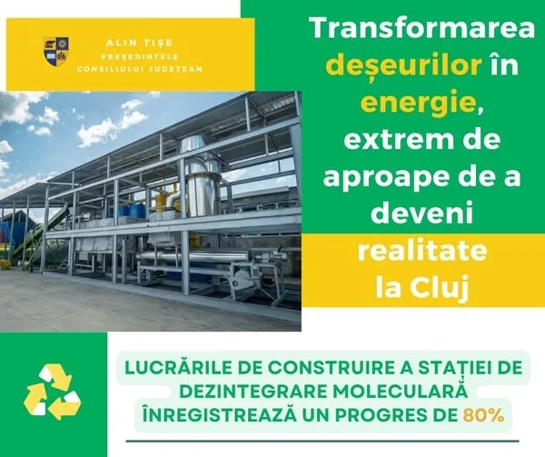 Stația de dezintegrare moleculară din Cluj Napoca