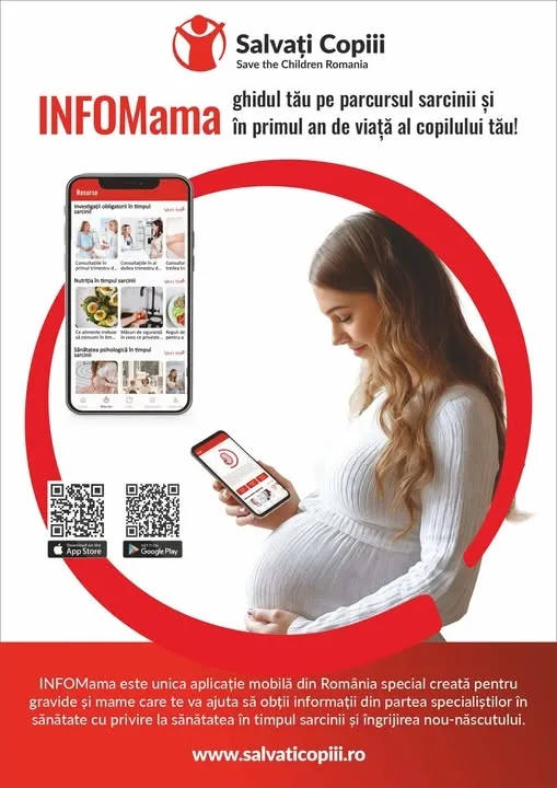 INFOMama - Aplicație de informare medicală pentru gravide și mame