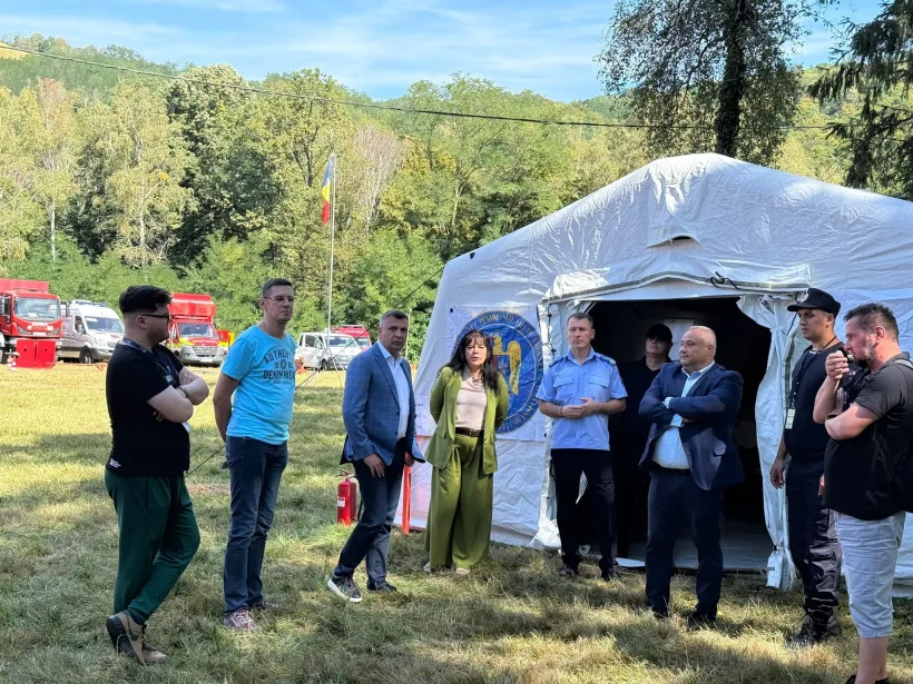 „Civil protection Infocamp” la Reșița