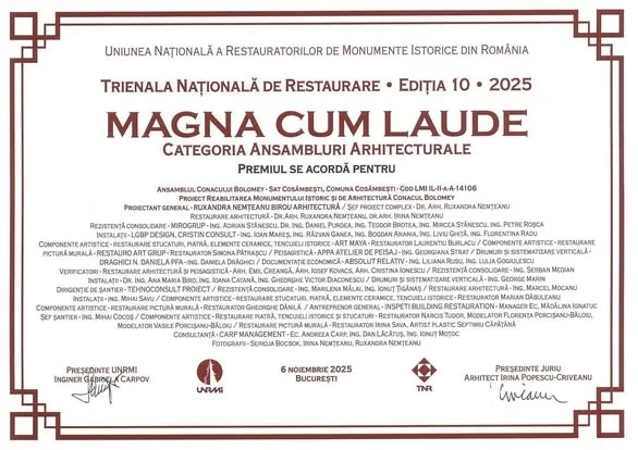 Conacul Bolomey – un exemplu de excelență în restaurare