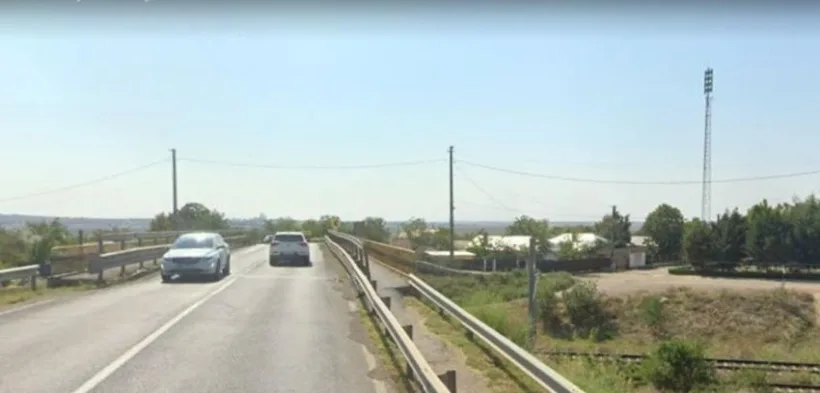 Pod în stare avansată de degradare la Piscu, Galați: CNAIR limitează tonajul și viteza pe DN 25